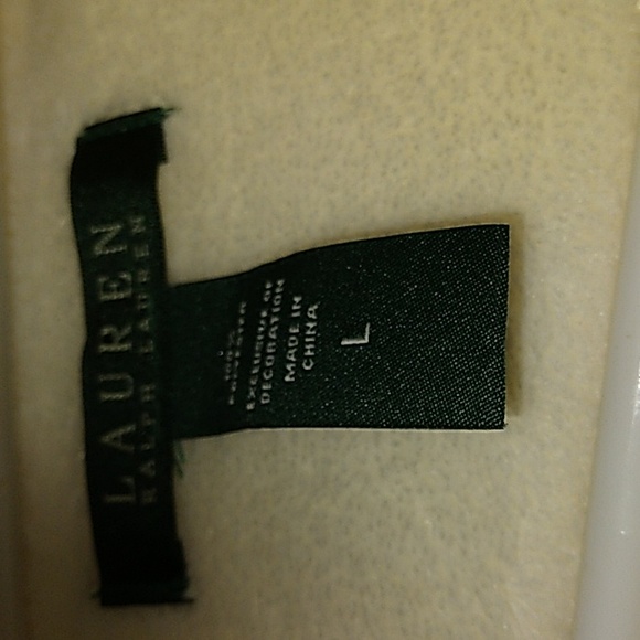 Lauren Ralph Lauren soft thick robe with pockets"belt - Picture 6 of 8